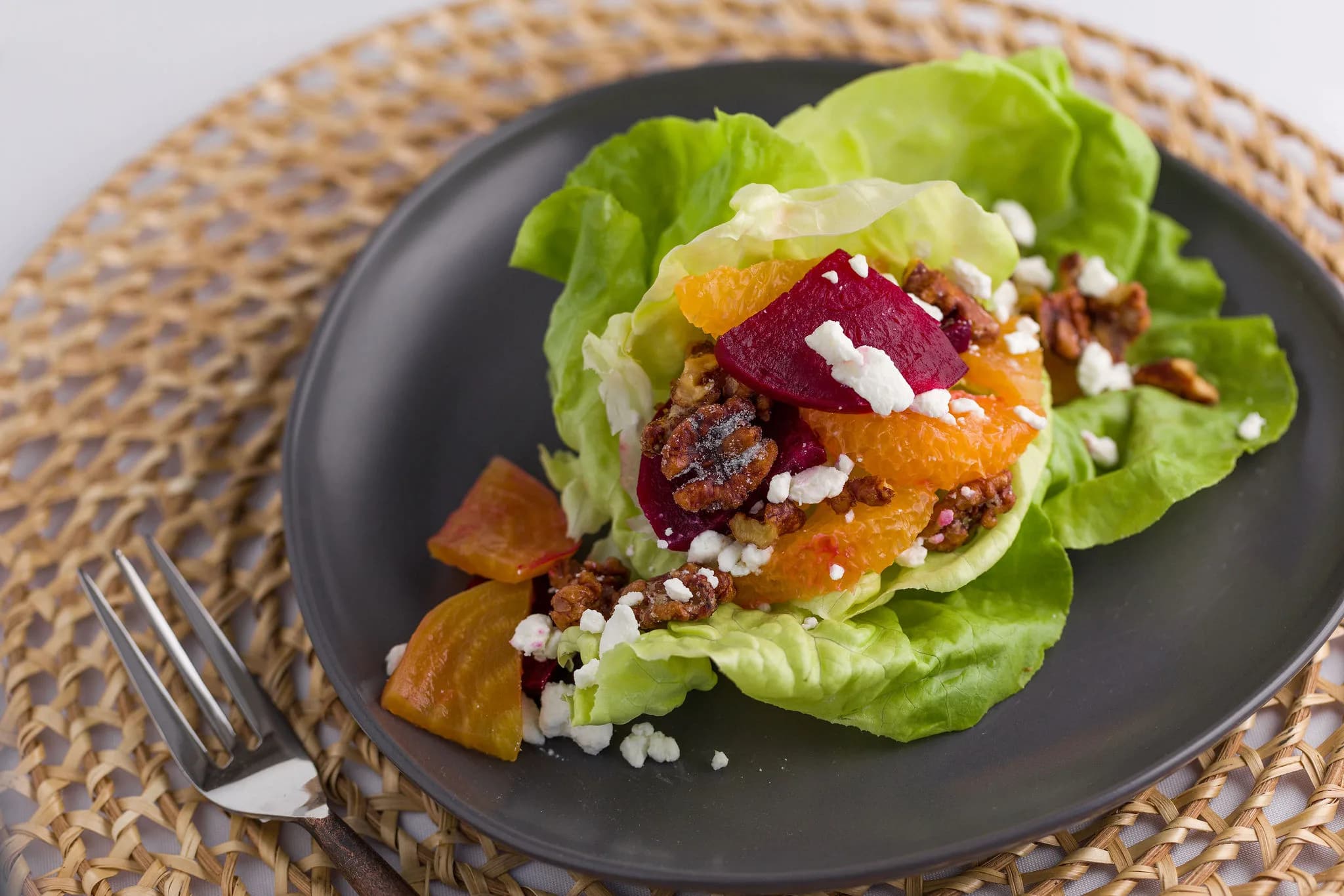 Canyon Corporate Catering - Custom office lunch delivery of mandarin orange salad with pecans crafted by Canyon