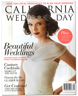 California Wedding Day Magazine Cover